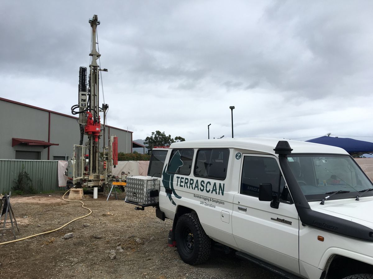Assessing Groundwater Behaviour in Fractured Rock, Terrascan borehole imaging