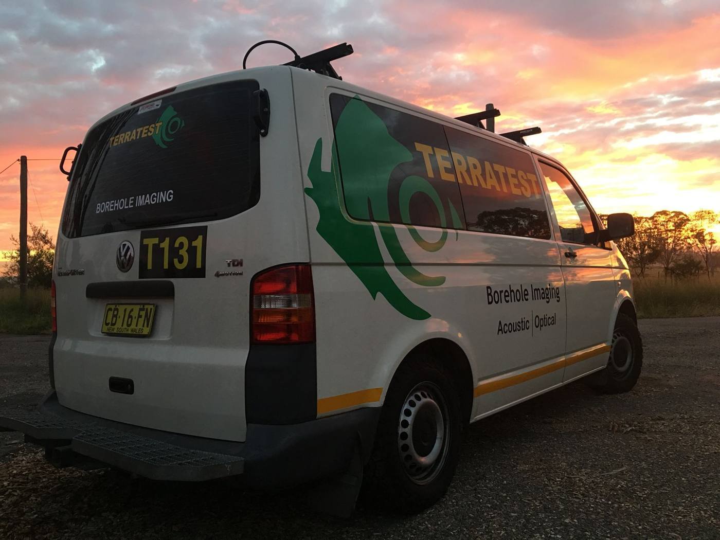 Terrascan downhole logging vehicle